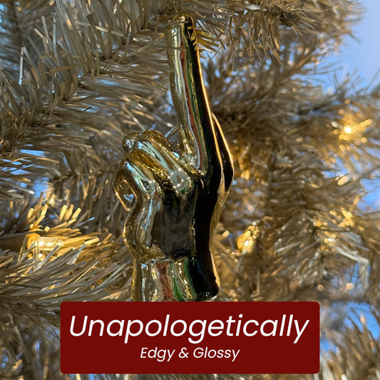 Christmas Middle Finger Decoration