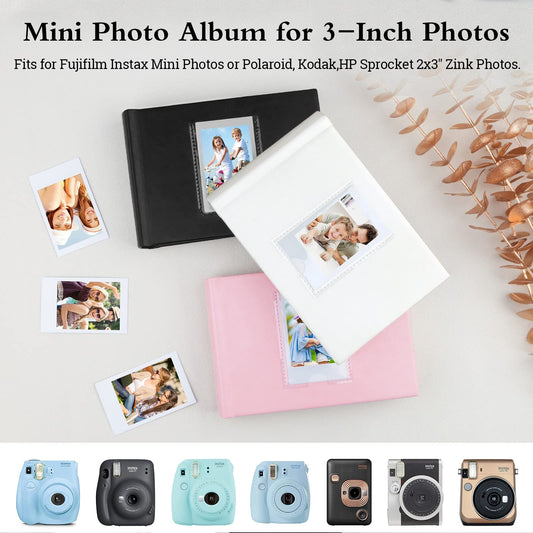 📸 Instant Photo Album with Writing Space