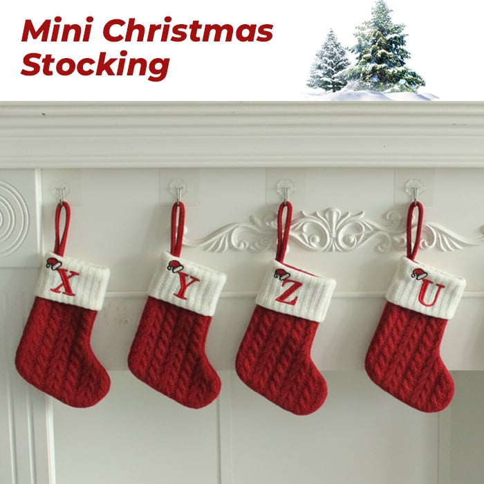 🎄Christmas Early Discount✨-🎅Mini Initial Christmas Stocking