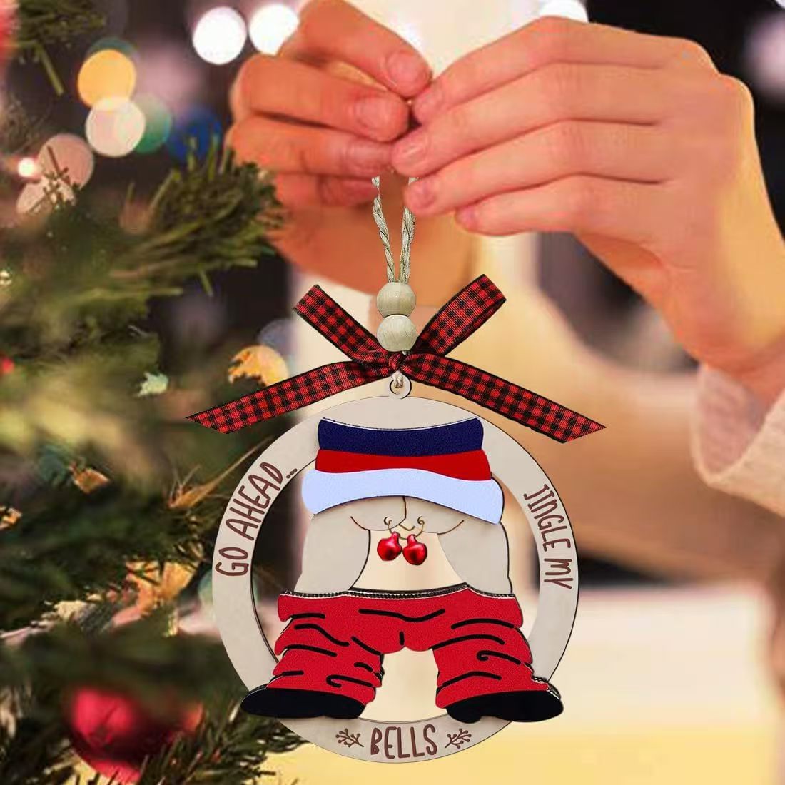 🎅 Santa Claus Car Ornament