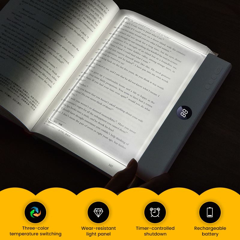 📖✨ Rechargeable Book Light