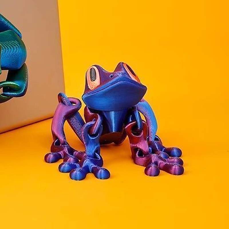 3D Printed Magnetic Frog Refrigerator Magnet