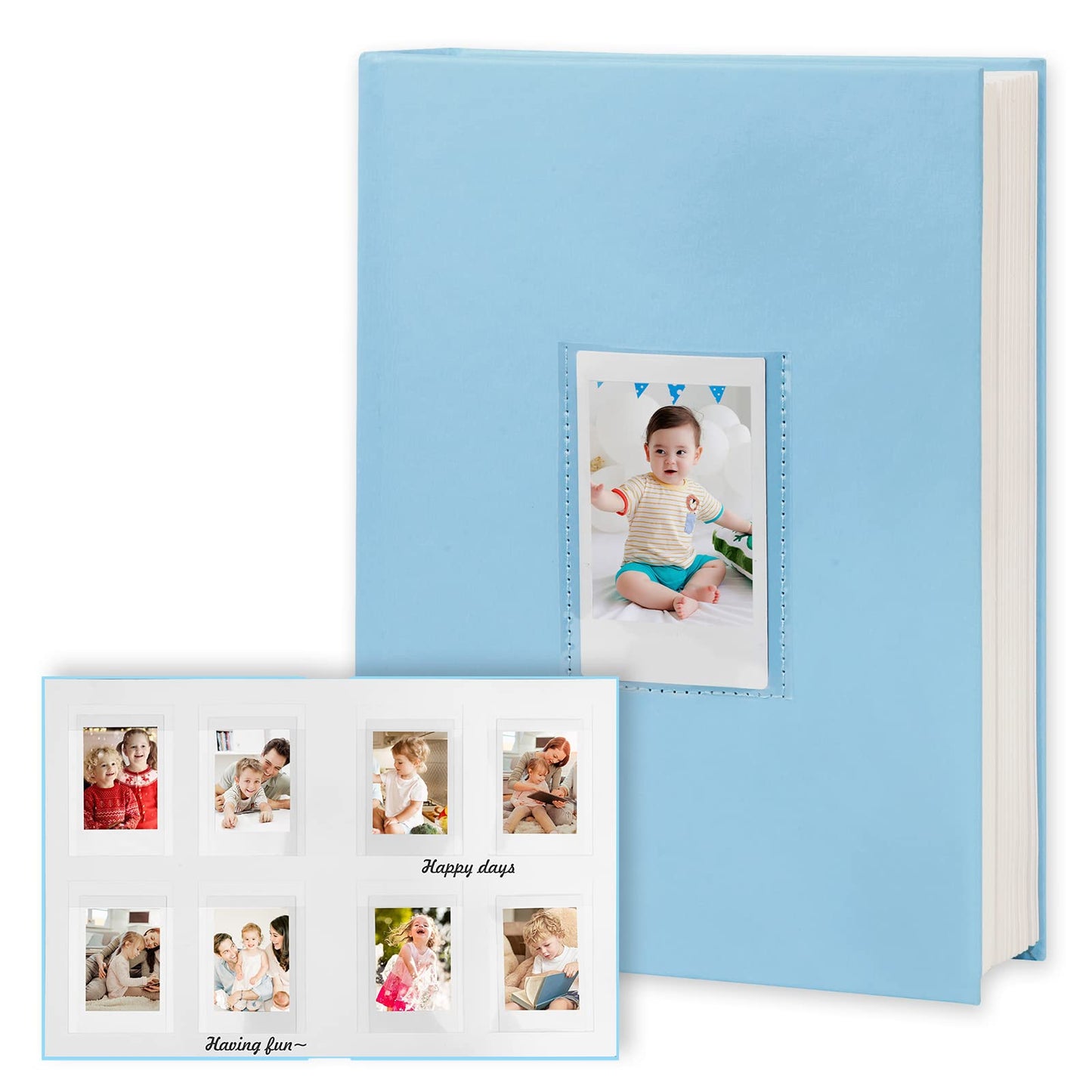 📸 Instant Photo Album with Writing Space