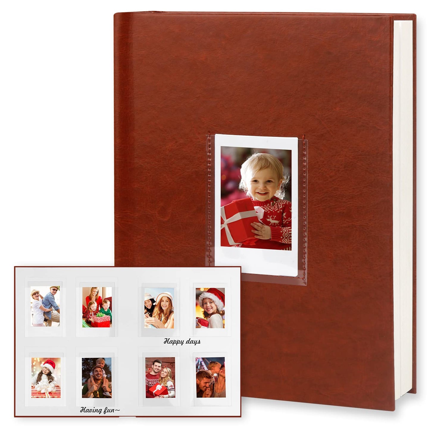 📸 Instant Photo Album with Writing Space