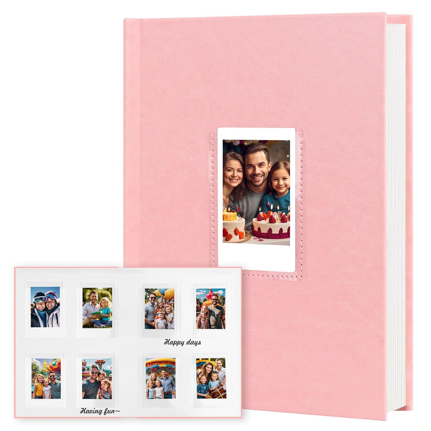 📸 Instant Photo Album with Writing Space