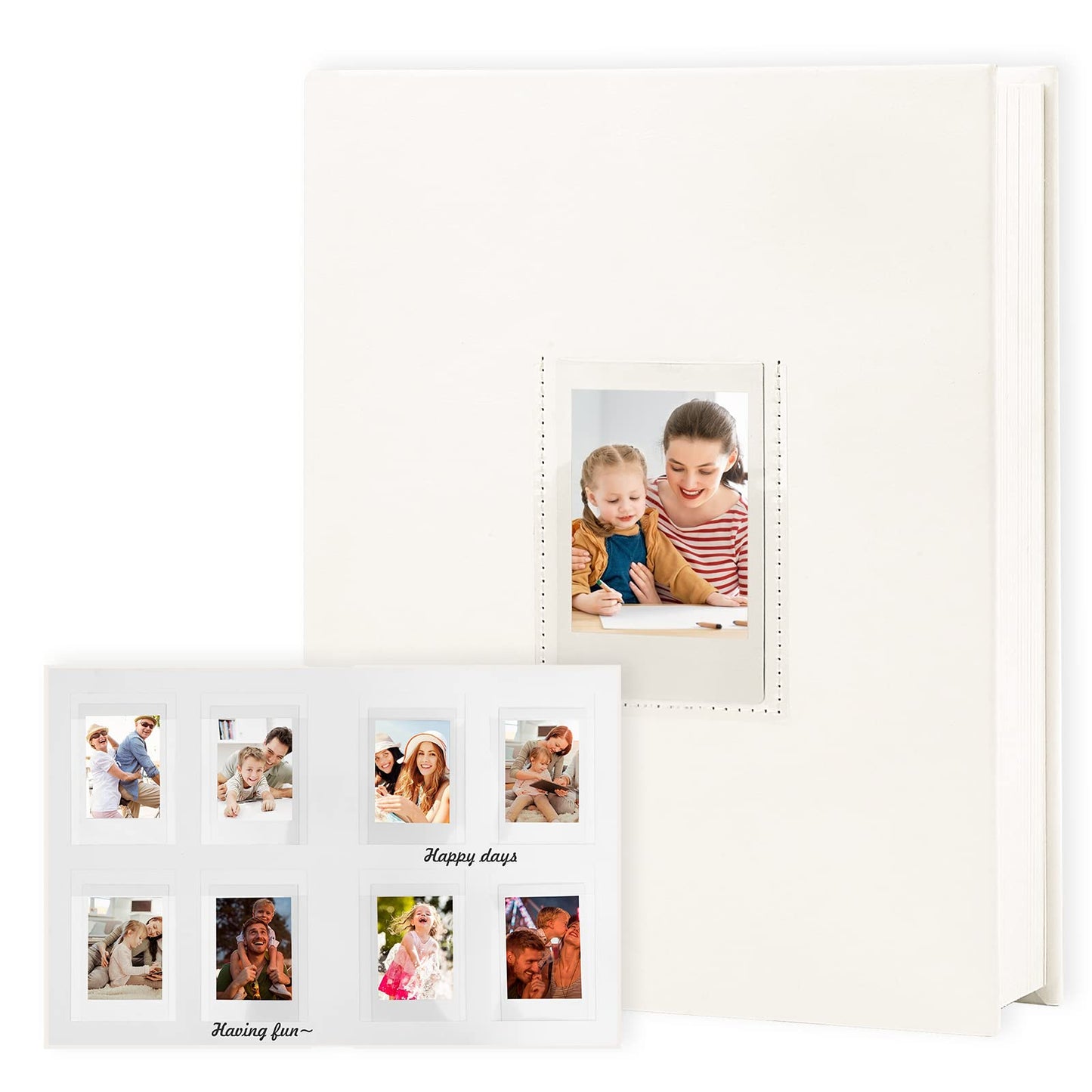 📸 Instant Photo Album with Writing Space
