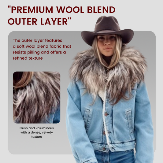 🧣 Fleece-Lined Wool Neck Warmer