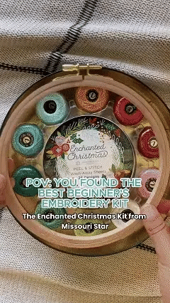 ✨A Keepsake Embroidery Kit(❤️Beginner-friendly)