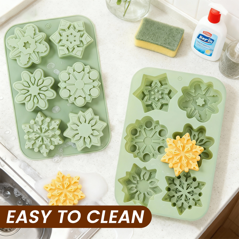 ❄️ Cavity Snowflake Silicone Mold