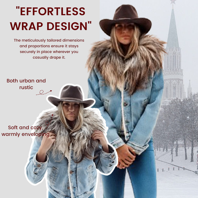 🧣 Fleece-Lined Wool Neck Warmer