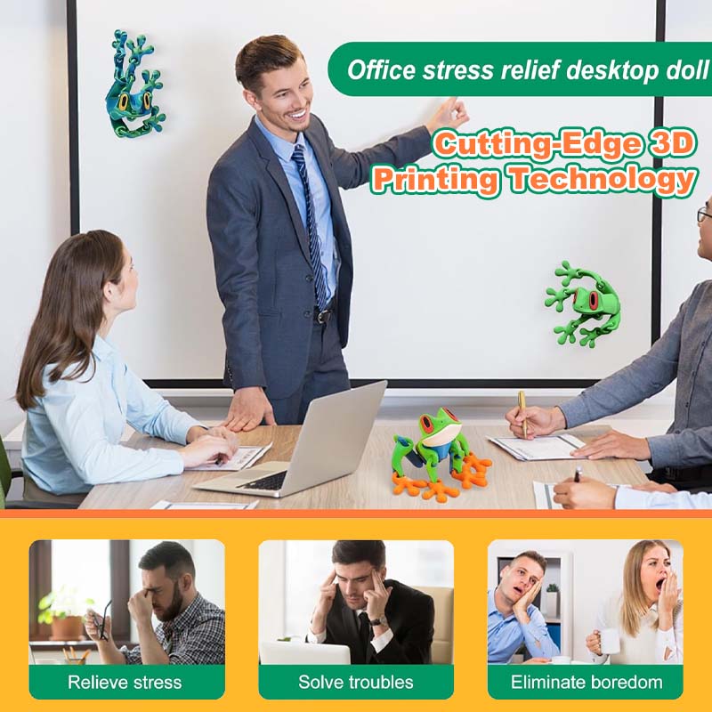 3D Printed Magnetic Frog Refrigerator Magnet