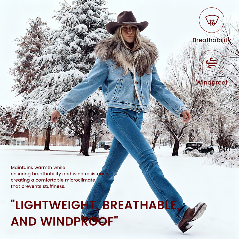 🧣 Fleece-Lined Wool Neck Warmer