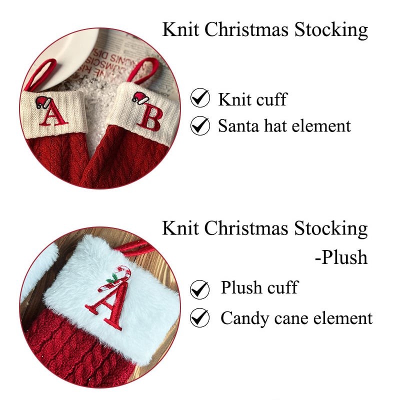 🎄Christmas Early Discount✨-🎅Mini Initial Christmas Stocking