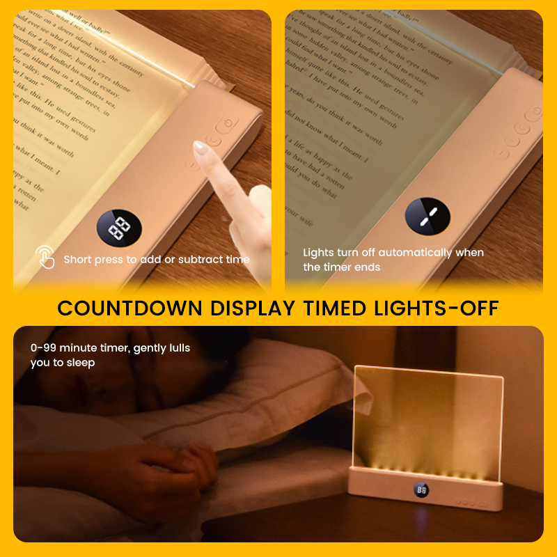 📖✨ Rechargeable Book Light
