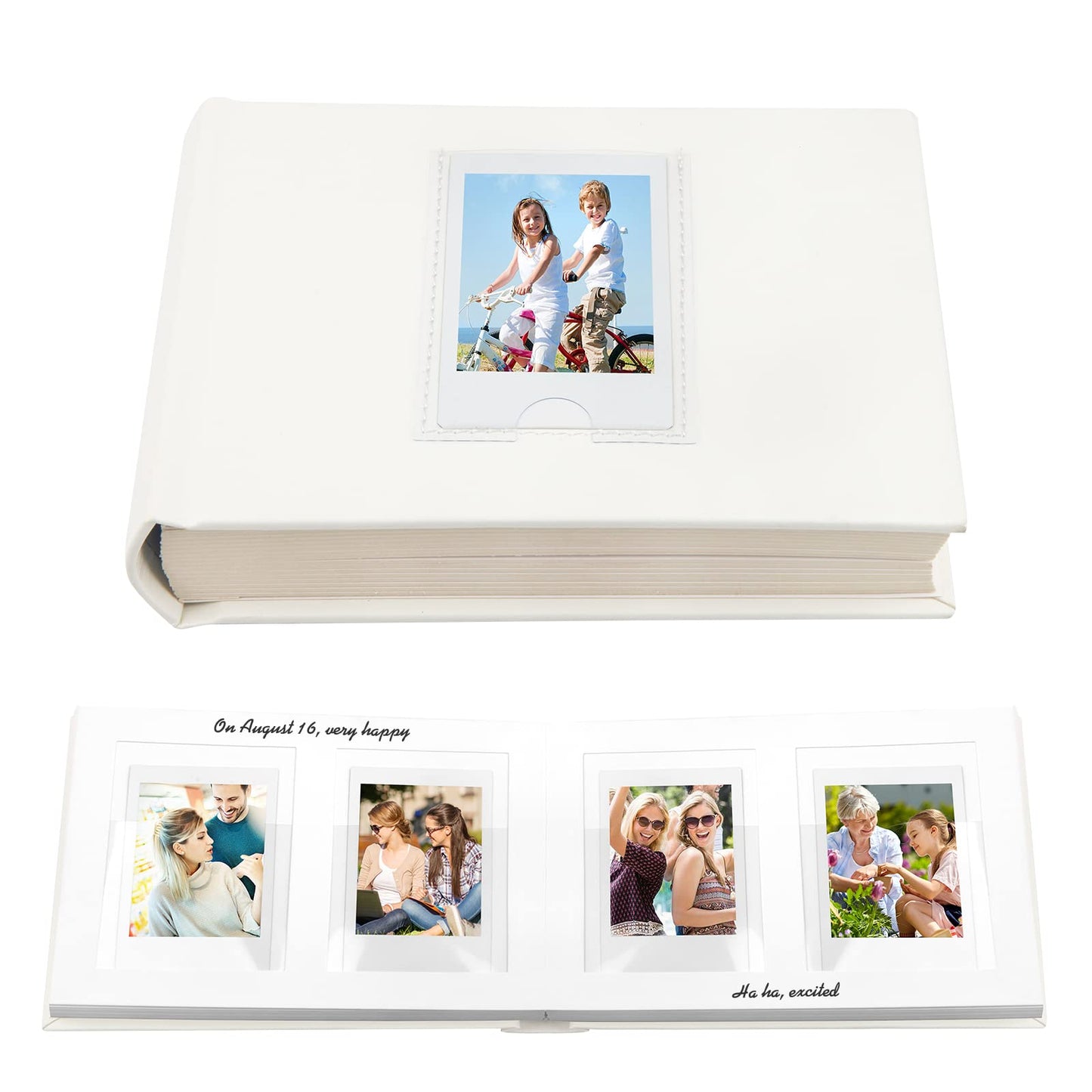 📸 Instant Photo Album with Writing Space