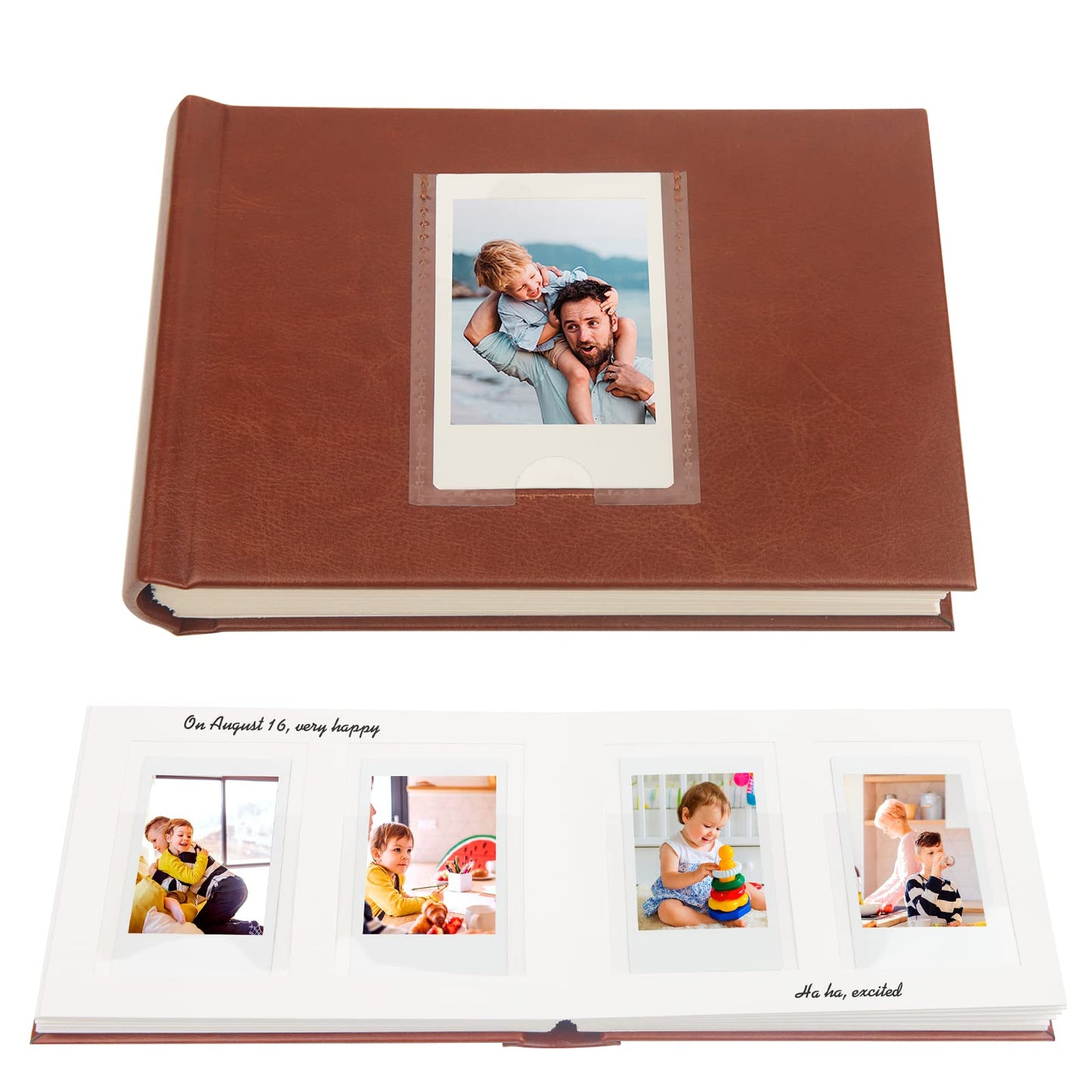 📸 Instant Photo Album with Writing Space