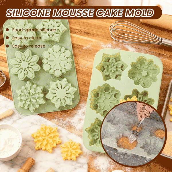 ❄️ Cavity Snowflake Silicone Mold