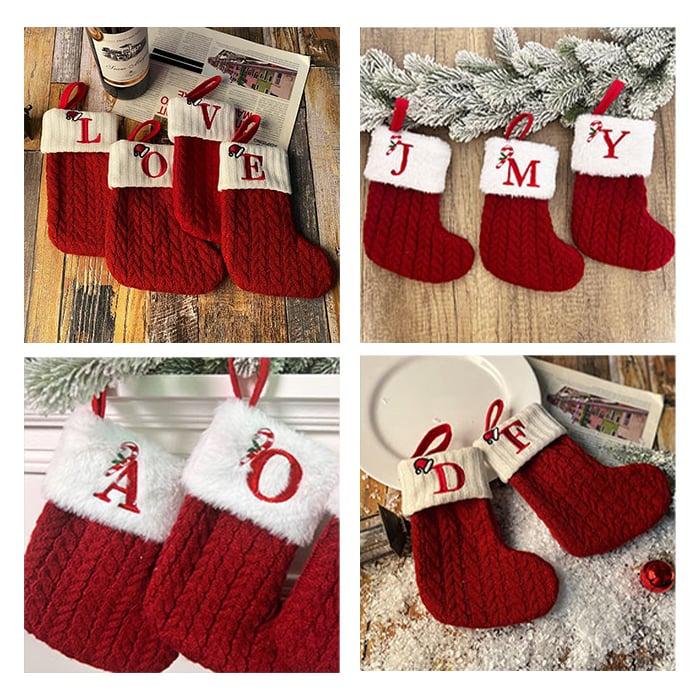🎄Christmas Early Discount✨-🎅Mini Initial Christmas Stocking